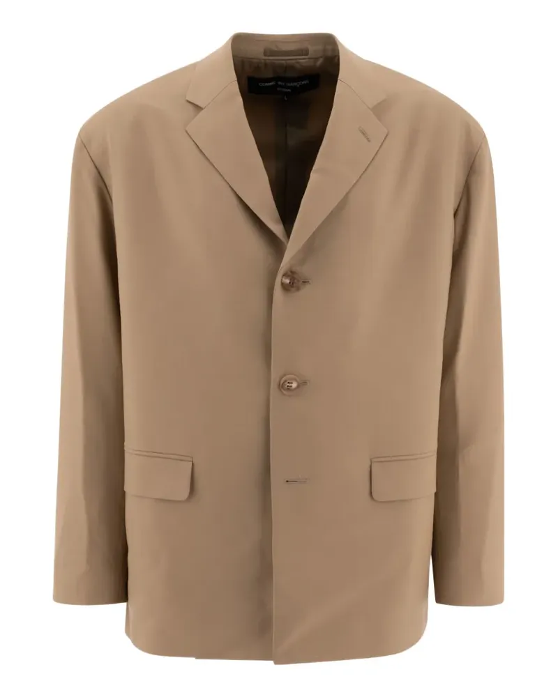 Comme des Garçons single-breasted blazer - Nude Nude