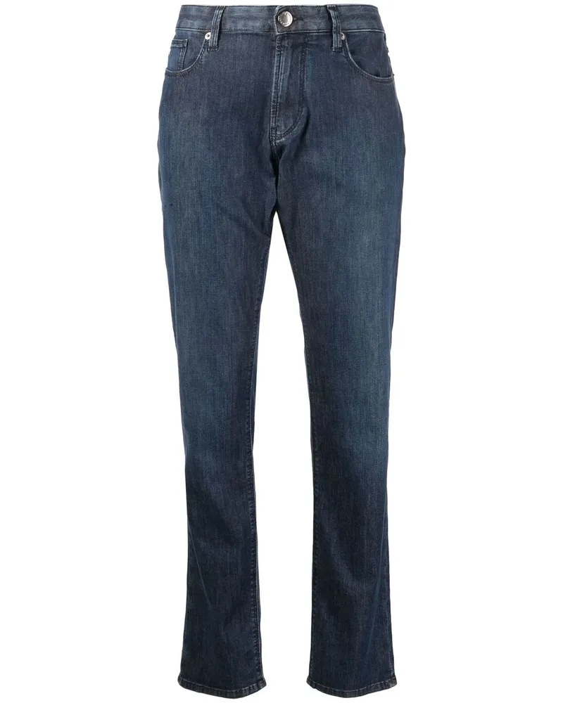 Emporio Armani J06 Slim-Fit-Jeans - Blau Blau