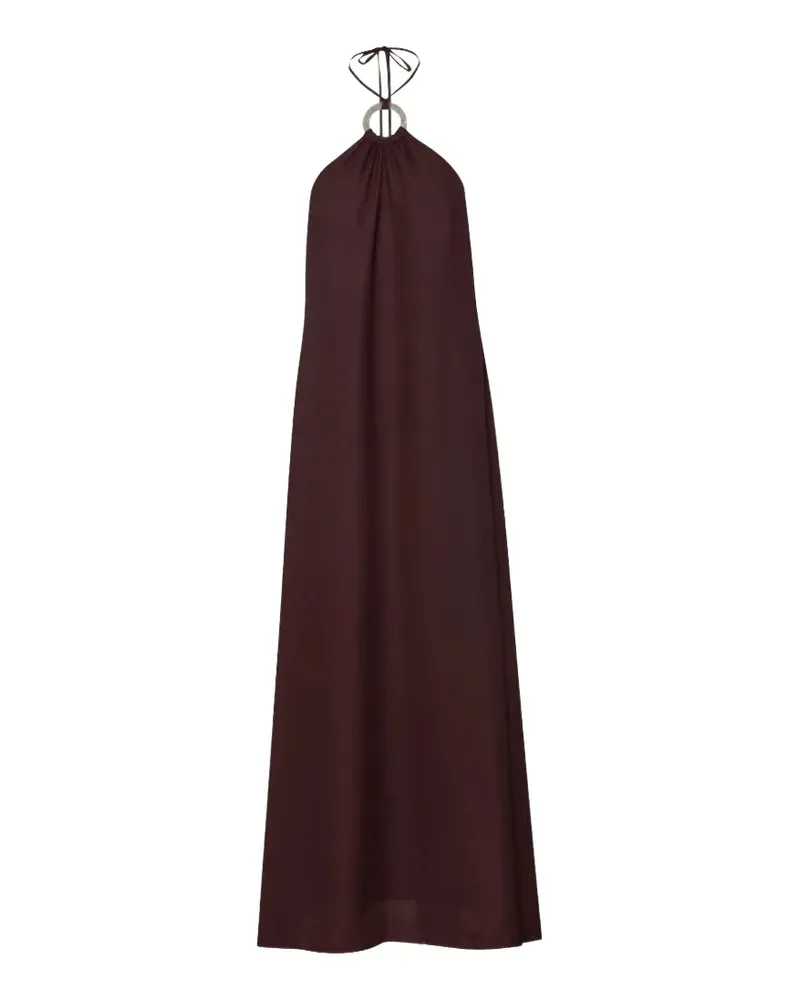 Baobab Collection Flora halterneck maxi dress - Braun Braun