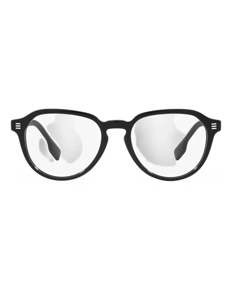 Burberry Archie round-frame glasses - Schwarz Schwarz