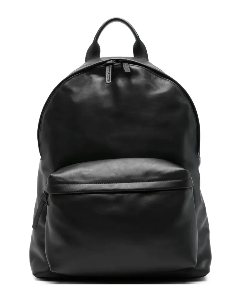 Officine Creative Italia OC Pack Rucksack aus Leder - Schwarz Schwarz