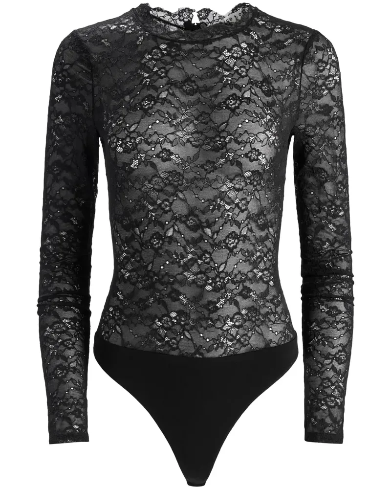 Alice + Olivia Taeyn Body - Schwarz Schwarz