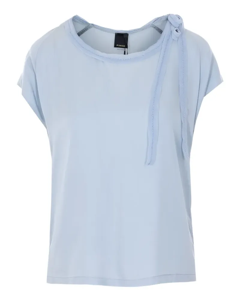 Pinko Bertha tie-detail blouse - Blau Blau