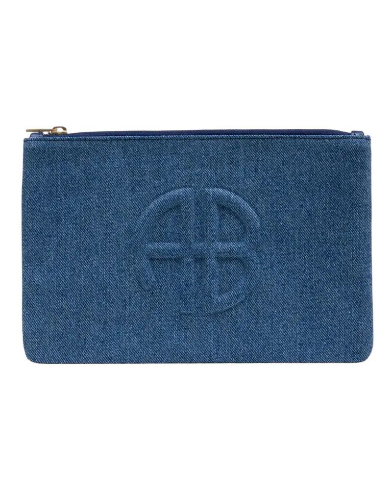 Anine Bing Lili clutch bag - Blau Blau