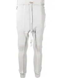 Boris Bidjan Saberi Schmale Baggy-Jogginghose Grau