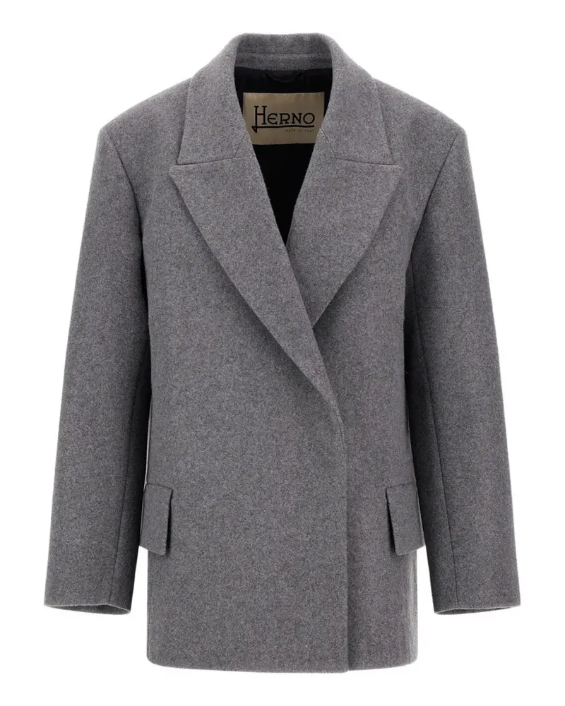 Herno Loden Blazer - Grau Grau