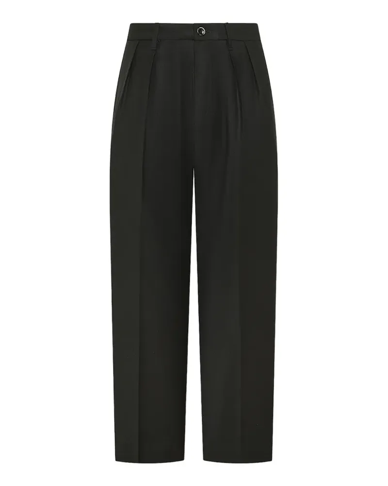 nine:inthe:morning belt-loops trousers - Schwarz Schwarz