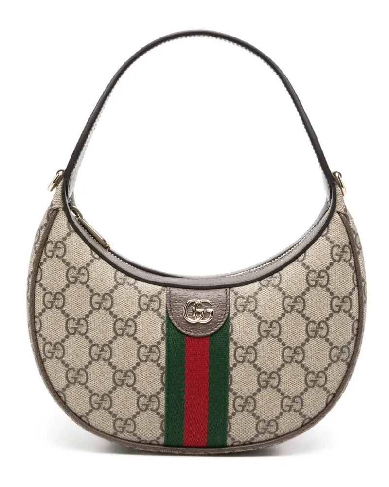 Gucci Kleine Ophidia GG Schultertasche - Nude Nude