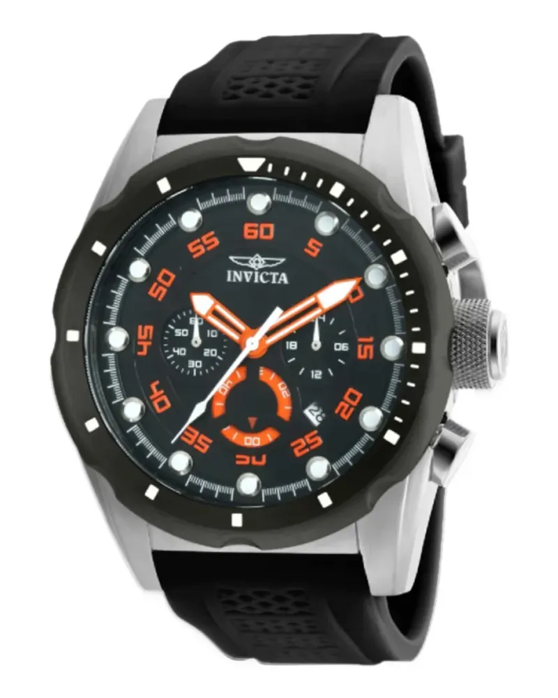 Invicta Speedway 50mm watch - Schwarz Schwarz
