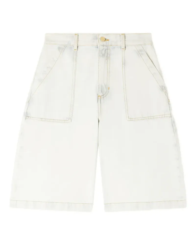 Sandro Ausgeblichene Jeans-Shorts - Blau Blau