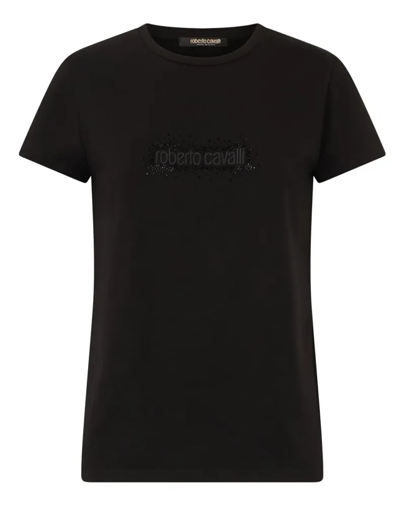 Roberto Cavalli Klassisches T-Shirt - Schwarz Schwarz