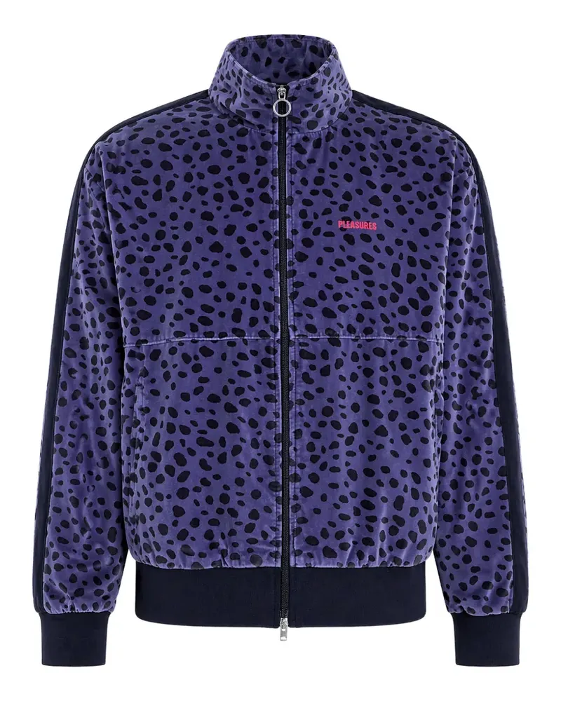 PLEASURES Ozone spotted jacket - Blau Blau