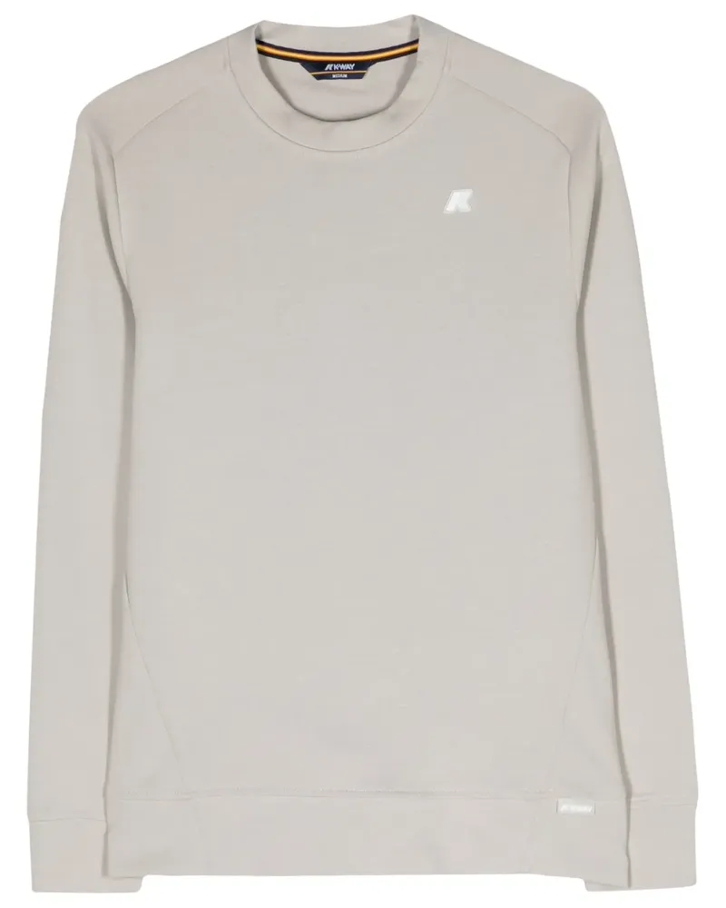 K-Way Medine Sweatshirt mit Rundhalsausschnitt - Nude Nude