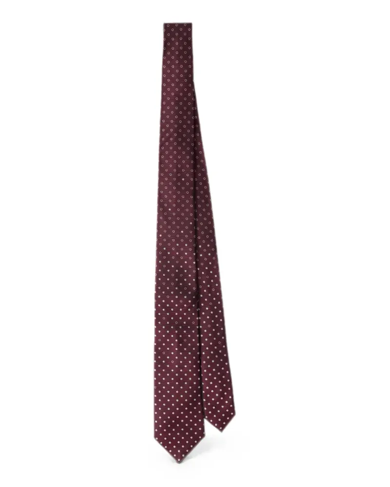 Prada silk tie - Rot Rot