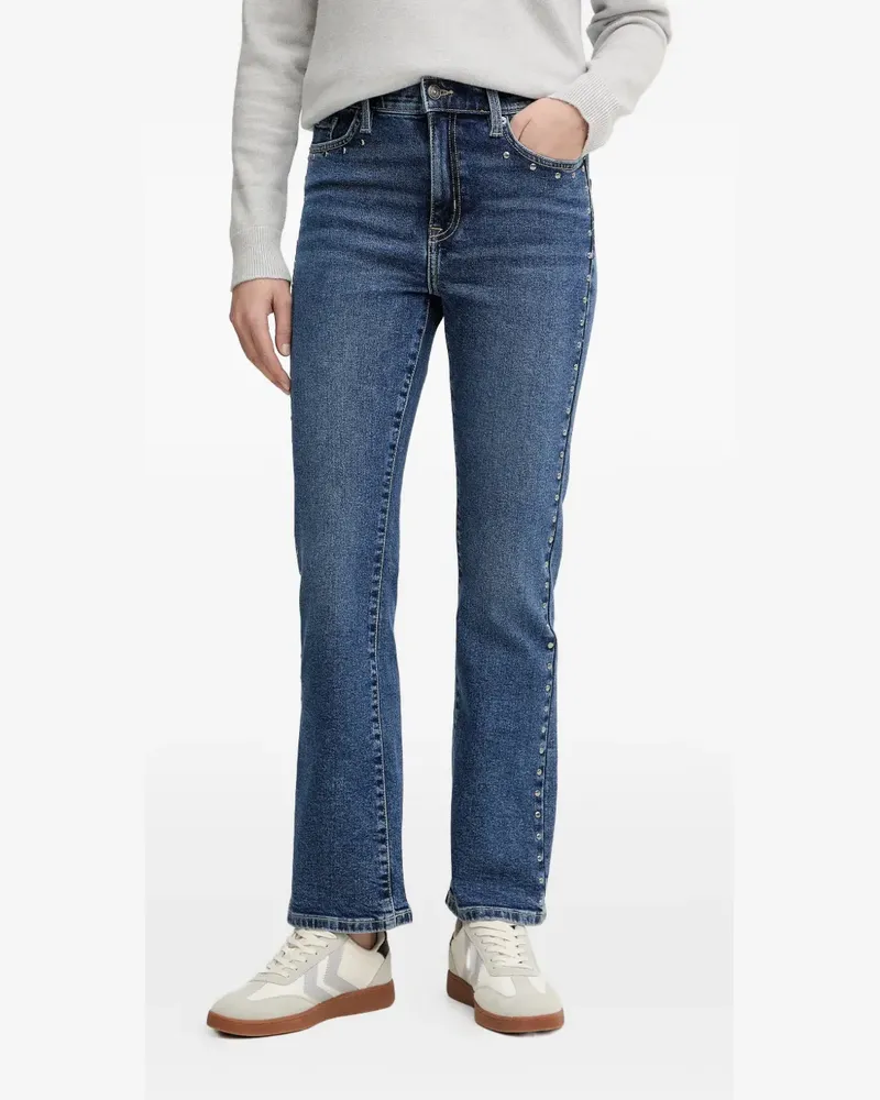 DKNY Jeans mit Nietendetail - Blau Blau