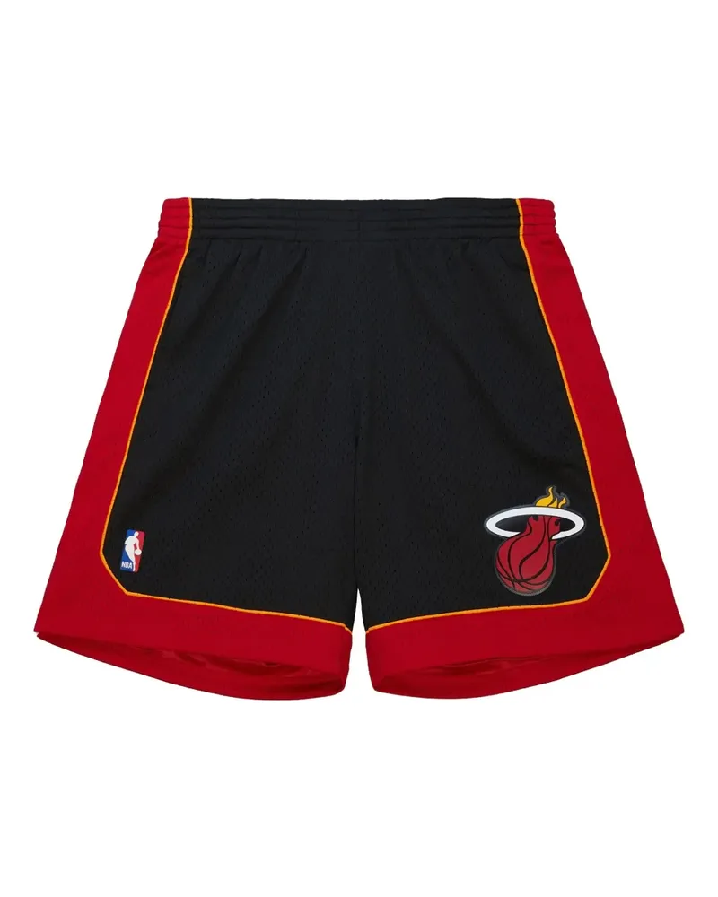 Mitchell & Ness Miami Heat 2012 Swingman Shorts - Schwarz Schwarz