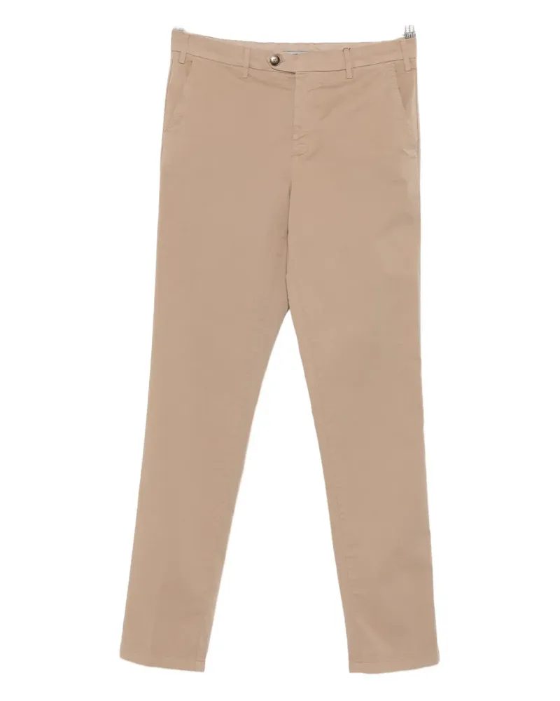 Canali straight-leg trousers - Nude Nude