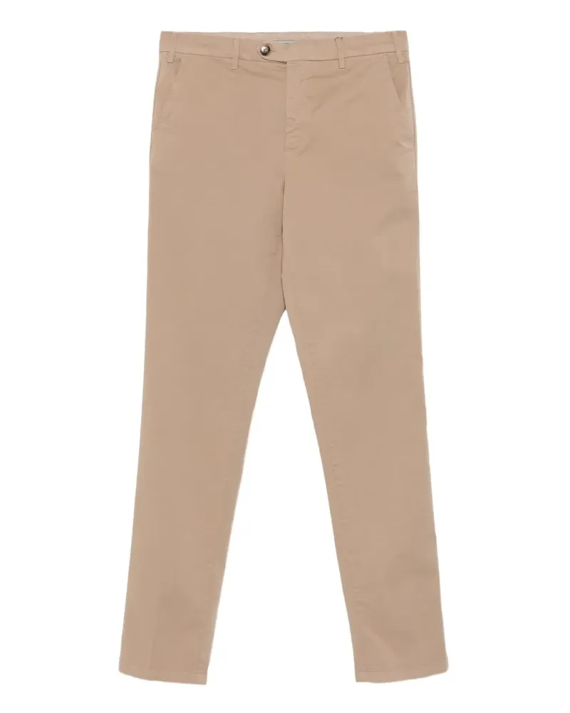 Canali Hose mit geradem Bein - Nude Nude