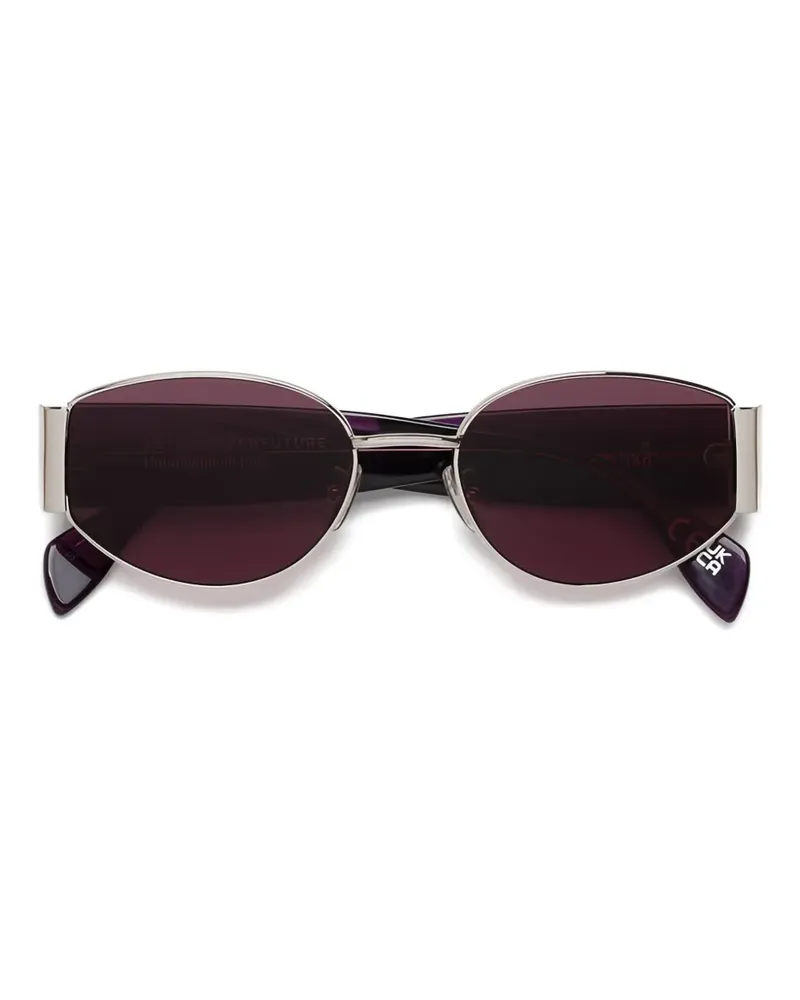 RETROSUPERFUTURE X Melanzana round-frame sunglasses - Silber Silber