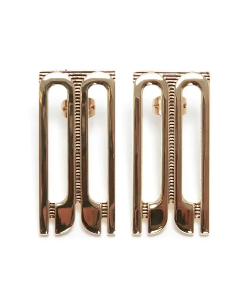 Victoria Beckham Frame Ohrstecker - Gold Gold