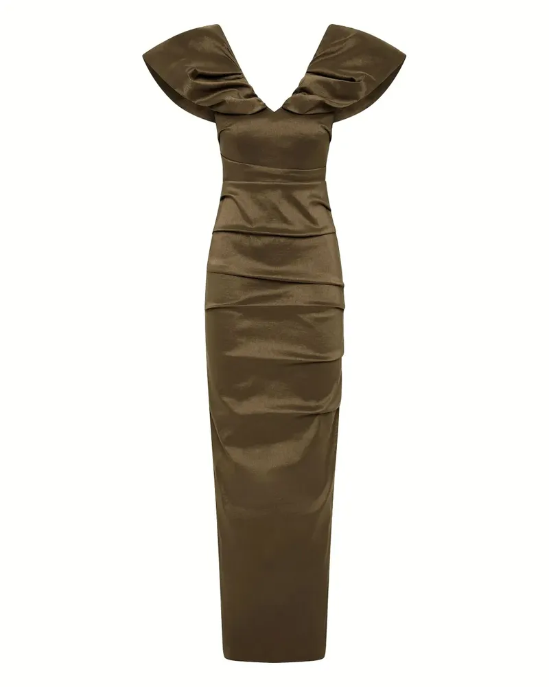 Rachel Gilbert Frey Abendkleid - Grün Grün