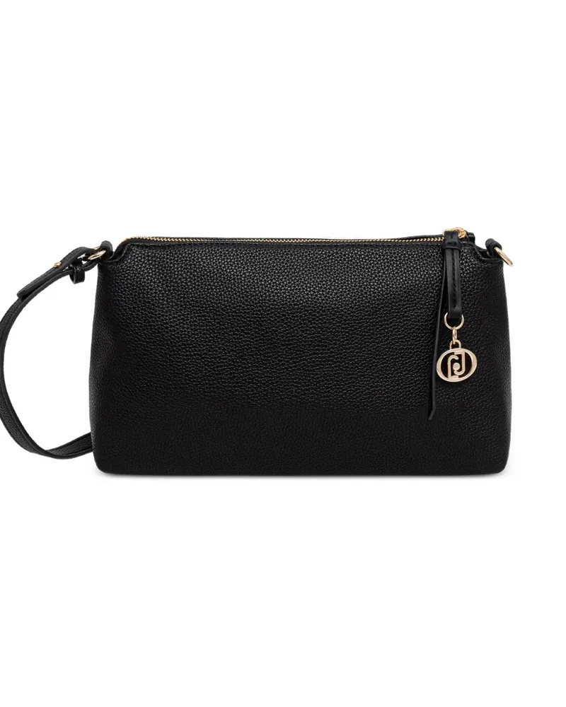 Liu Jo Schultertasche mit Logo-Anhänger - Schwarz Schwarz