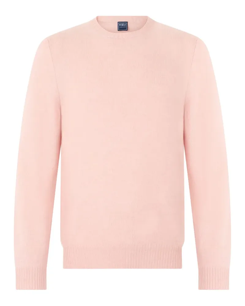 Fedeli cashmere round-neck sweater - Rosa Rosa