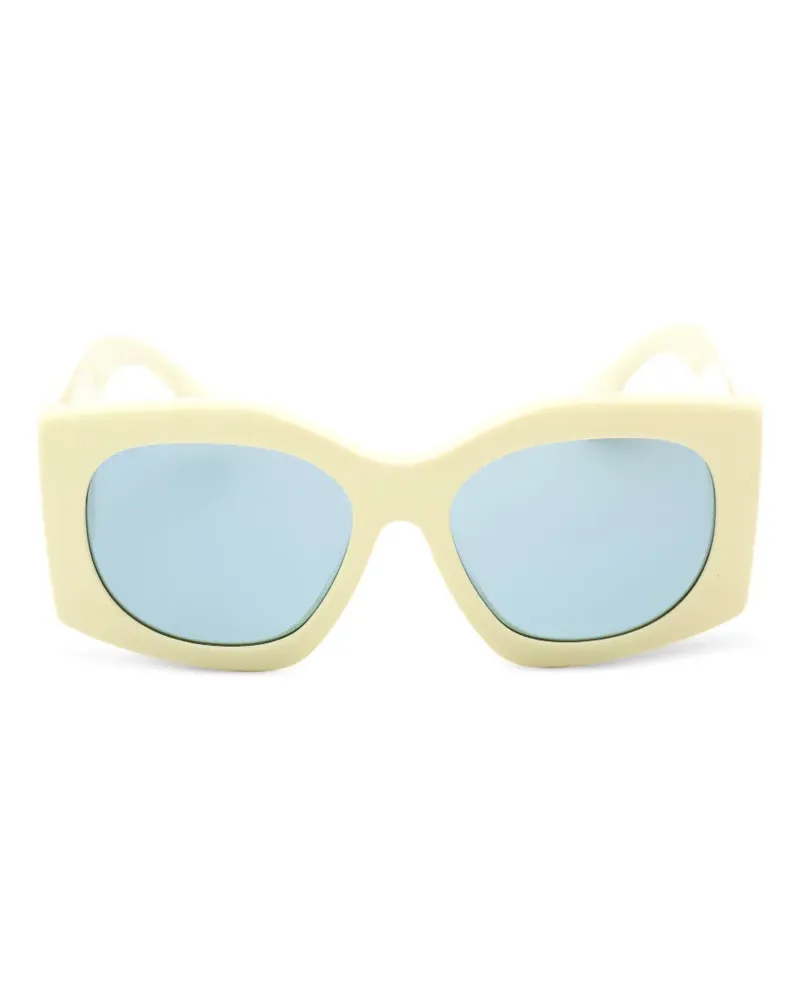 Burberry Sonnenbrille mit Oversized-Gestell - Gelb Gelb