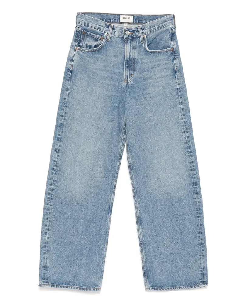 AGOLDE Low Curve Jeans - Blau Blau