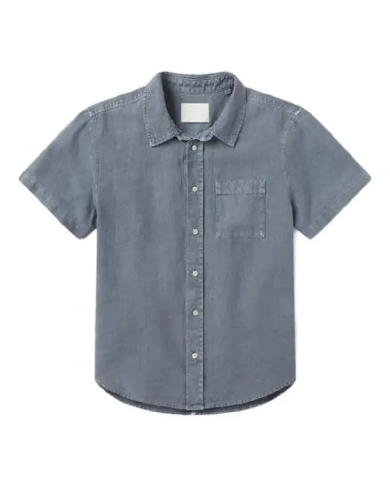 Citizens of humanity Cairo buttoned short-sleeve shirt - Blau Blau