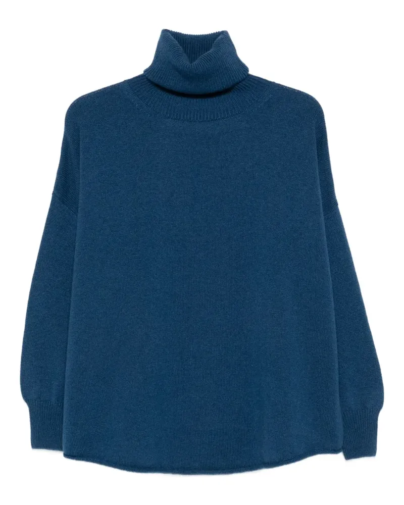 INCENTIVE! cashmere Rollkragenpullover aus Kaschmir - Blau Blau