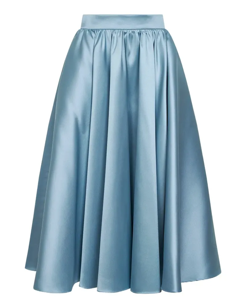 Blanca gathered high-rise skirt - Blau Blau