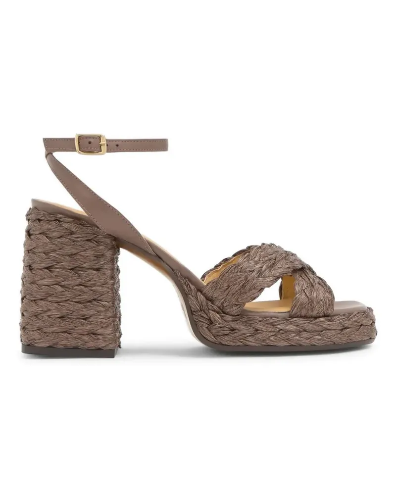 Castañer Valerietta braided sandals - Braun Braun