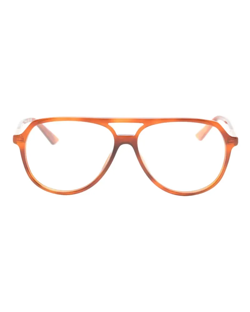 Chloé Klassische Pilotenbrille - Braun Braun