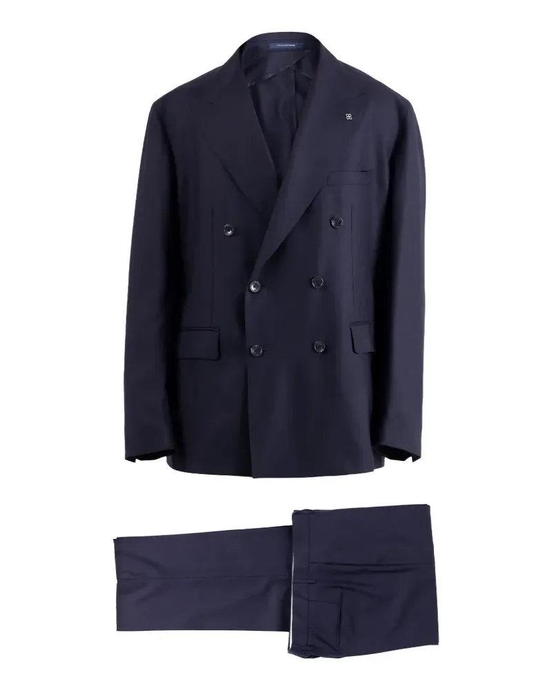 Tagliatore Doppelreihiger Anzug - Blau Blau