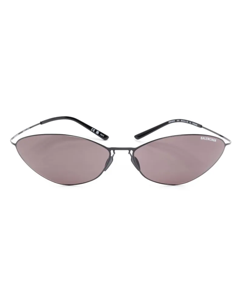 Balenciaga Extreme Sonnenbrille - Schwarz Schwarz