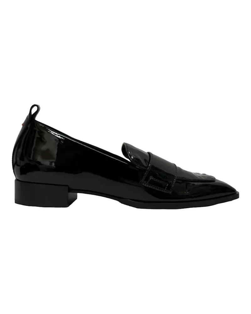 aeyde Julie square-toe loafers - Schwarz Schwarz