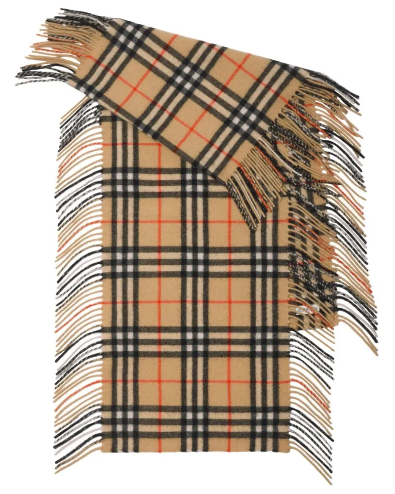 Burberry Happy Fringe Schal - Nude Nude