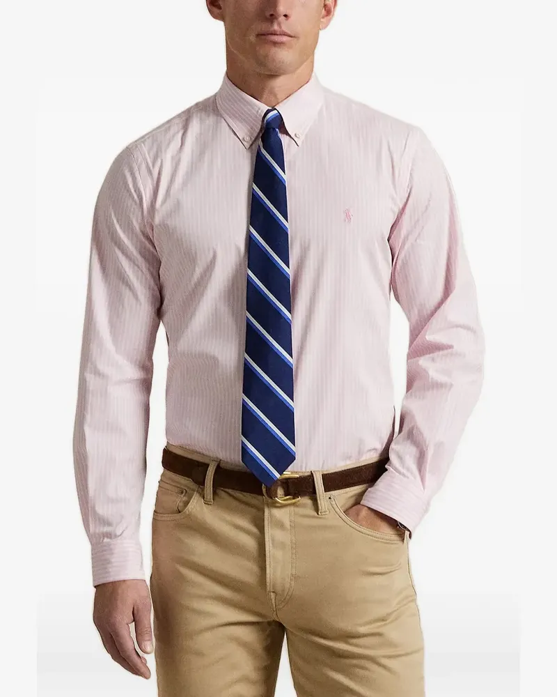 Ralph Lauren Gestreiftes Hemd - Rosa Rosa