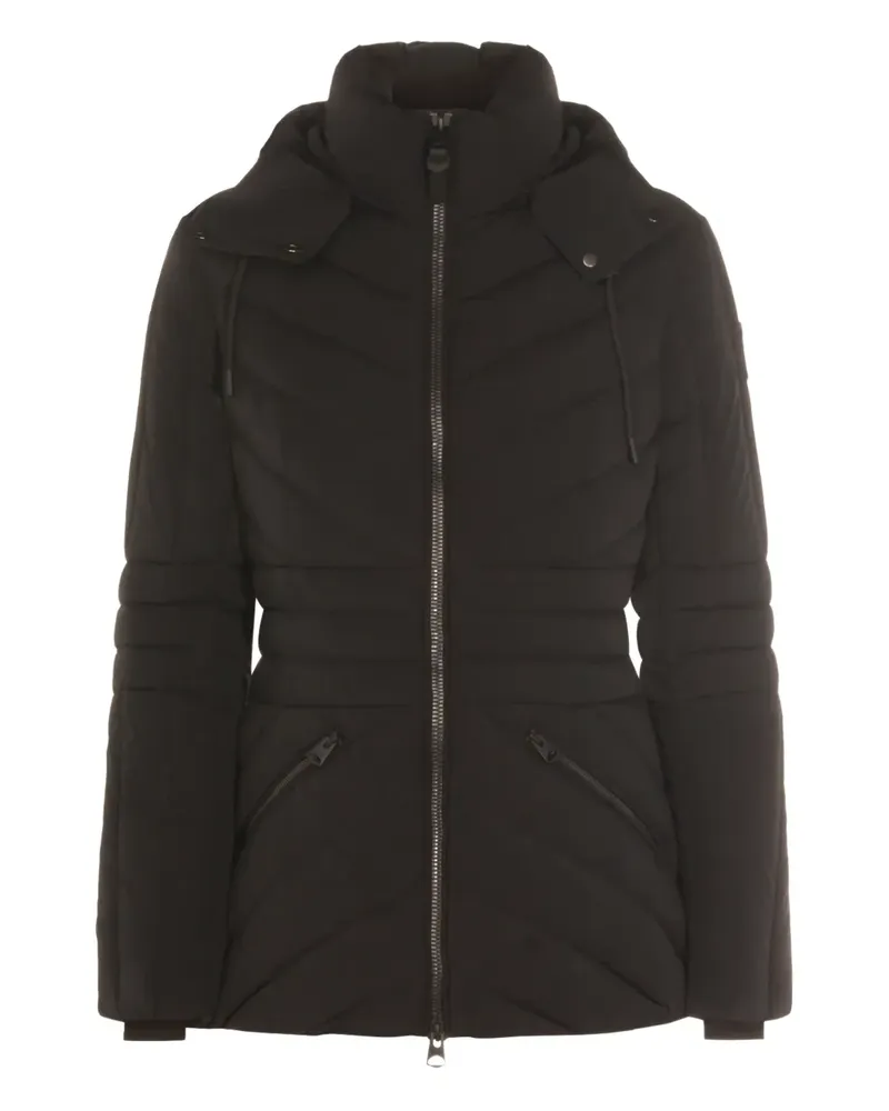 Mackage hooded zip jacket - Schwarz Schwarz