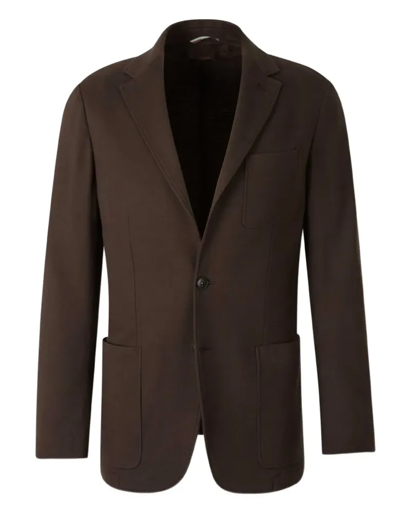 Canali Einreihiges Sakko - Braun Braun