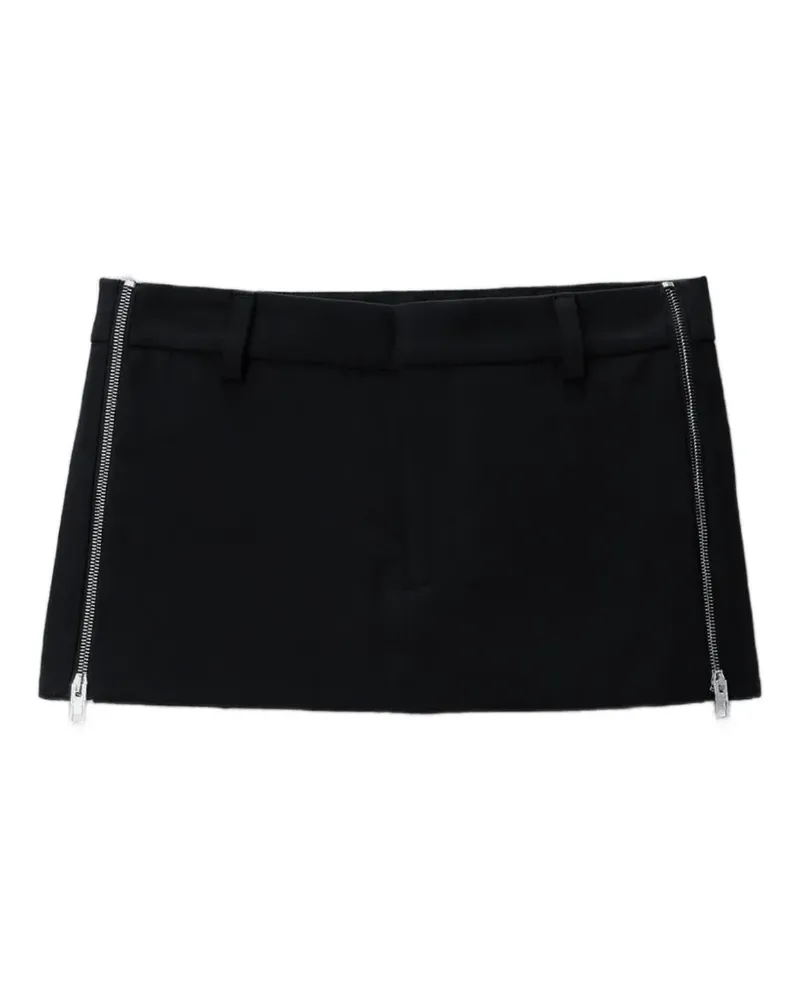 Alexander Wang twill mini skorts - Schwarz Schwarz