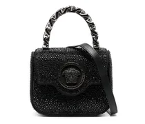 La Medusa Mini-Tasche mit Kristallen - Schwarz