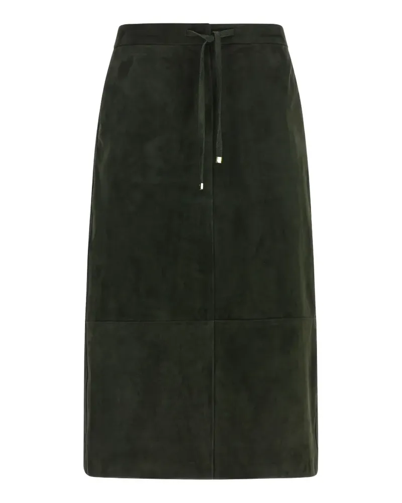 Max Mara suede midi skirt - Grün Grün