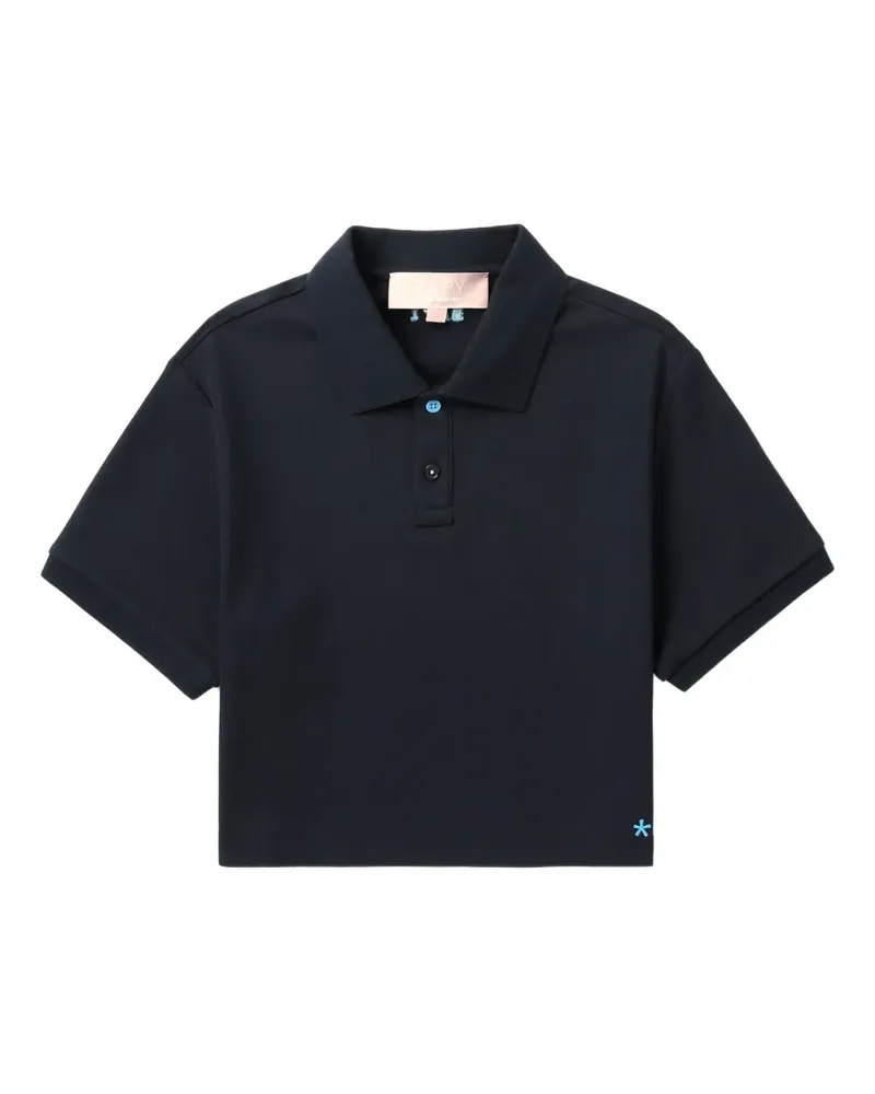 BAPE Kurzärmeliges Poloshirt - Blau Blau