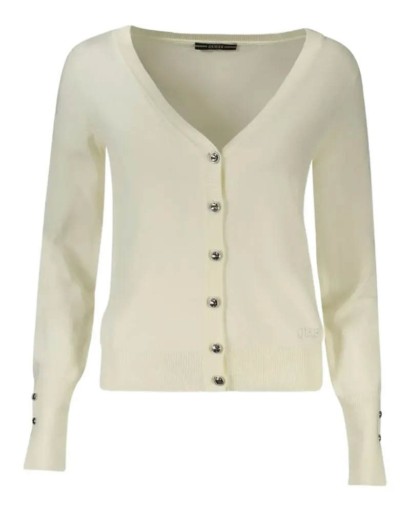 Guess V-neck button-fastening cardigan - Nude Nude