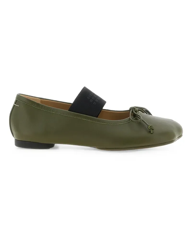 Maison Margiela Anatomic Ballerinas - Grün Grün
