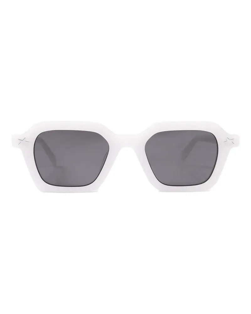 PLEASURES x Akila Era Sonnenbrille - Weiß Weiß