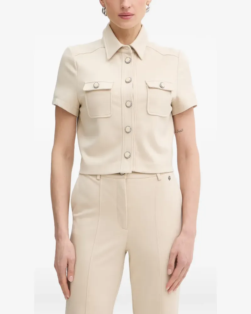 Guess Hemd mit Klappentaschen - Nude Nude