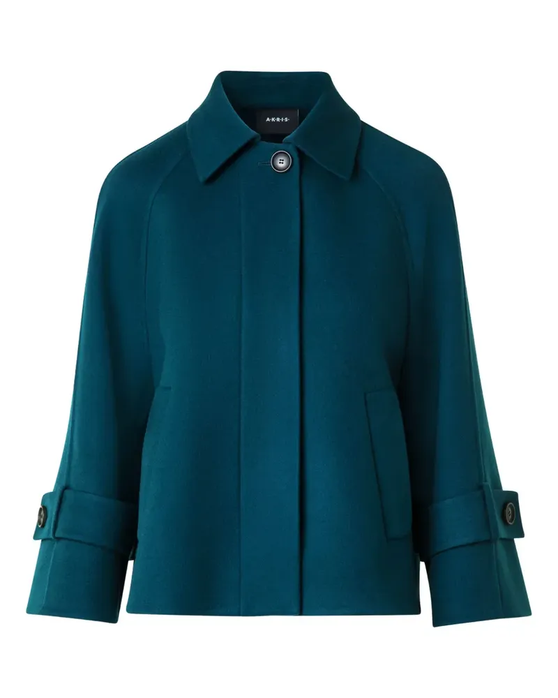 Akris Jacke mit Knopfmanschetten - Grün Grün